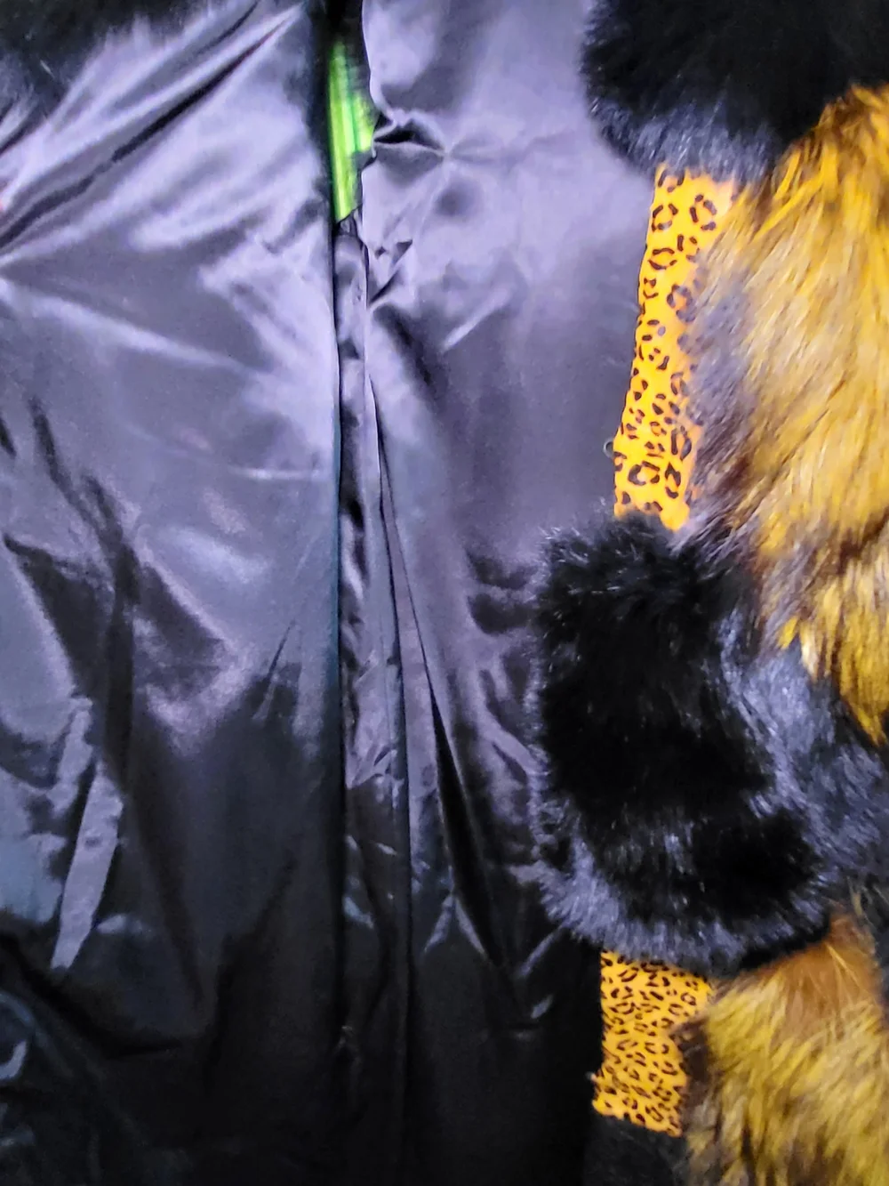 IamJenniferle LEOPARD PATCHWORK VEST (YELLOW)